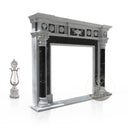 Black Marble Fireplace Victorian Style