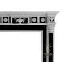 Black Marble Fireplace Victorian Style