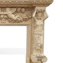 Honed Marble Fireplace Surround Antique Style