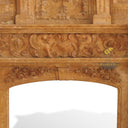 Custom Travertine Fireplace overmantel Surround