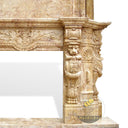 Marble Fireplace Wall