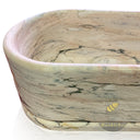 Unique Calacatta Rosa Marble Bathtub