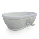 Beige Limestone Bathtub