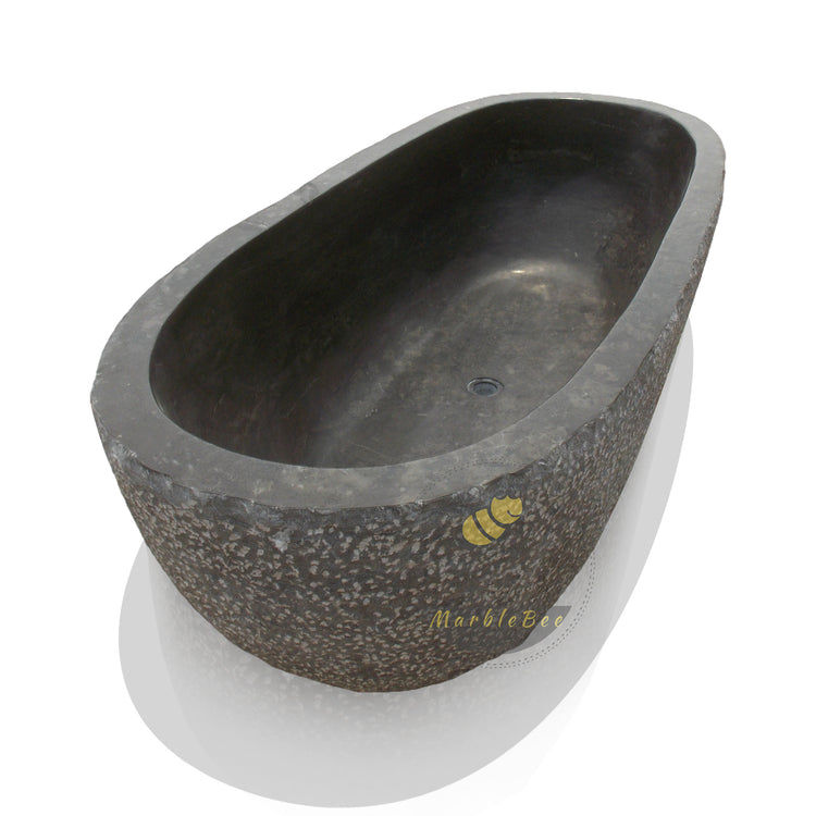 Black Limestone Bath