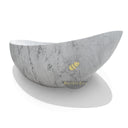 White Carrara Marble Bath