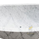 White Carrara Marble Bath