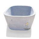 White Marble Tub Rectangular