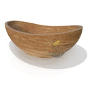 Beige Travertine Tub Slipper Tub
