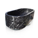 Custom Black Marble Tub