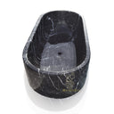 Custom Black Marble Tub