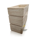 Travertine Bathroom Vanity with Drawer and Sink