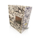Marble Vanity with Custom Drawer, garbage bin and sink