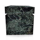 Marble vanity freestanding with custom sink and drawer