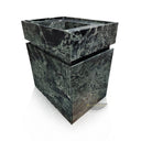 Marble vanity freestanding with custom sink and drawer