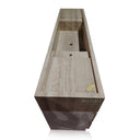 Marble vanity top floating with sink and custom double drawer