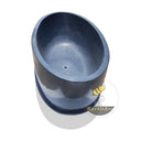 Black Granite Tub Half with Chiseled Half Polished Finish Perfect for Luxury Projects