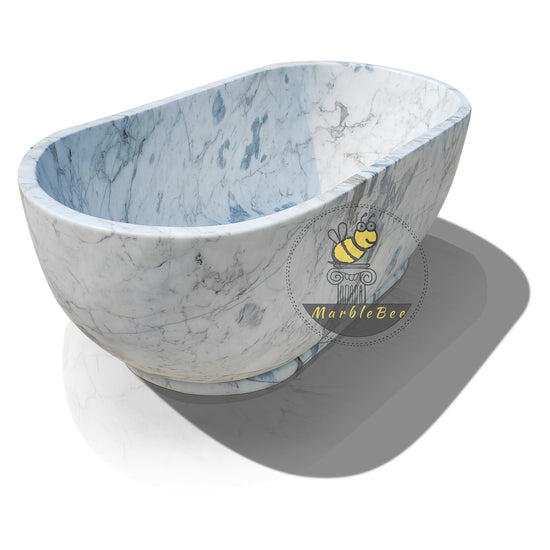 Marble soaking tub