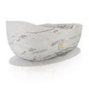 White Marble Bathtub Unique Design