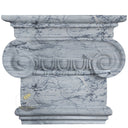 Gray Marble Ionic Capital