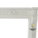 French Vintage Gothic Marble Fireplace Surround