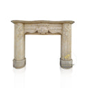 Limestone Fireplace Overmantel