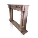 Limestone Fireplace Surround Classical Light Brown