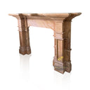 Marble Fireplace Mantel Neoclassical Style Terra Imperialis