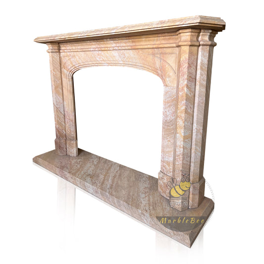 Simple Terra Imperialis Fireplace Mantel