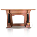 Marble Fireplace Mantel Peach Blossom
