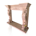 Marble Fireplace mantel Egyption Beige