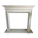 Beige Marble Fireplace Surround