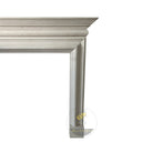 Beige Marble Fireplace Surround