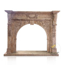 Travertine Fireplace Mantel