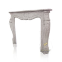 White Marble Hearth