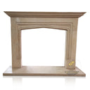 Beige Marble Mantelpiece
