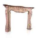 Limestone fireplace Hearth Light Brown