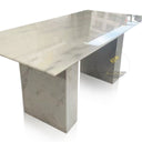 Marble Table Made From White Onyx In Stock with Free Delivery