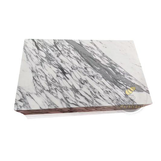 Rectangular Marble Coffee Table Calacatta In Stock with Free Delivery