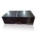 Black Marble Coffee Table Nero Marquina, In Stock with Free Delivery
