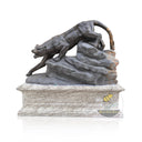 Limestone Black Panther Statue