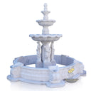 White Marble Fountain