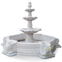 White Marble 3 Tier Water Fountain