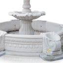 White Marble 3 Tier Water Fountain