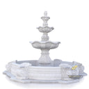 White Marble Waterfall Fountain Outdoor