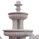 White Marble Exterior Water Fountain