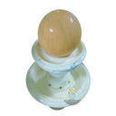 White Marble & Sunset Marble Ball Fountain
