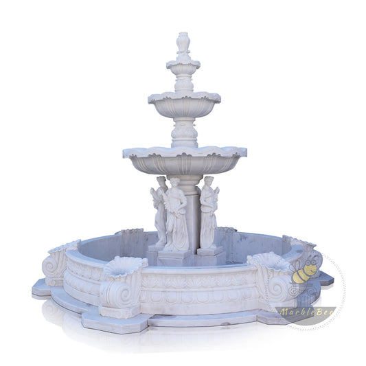 Baignoire en pierre de rivière