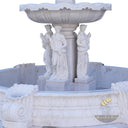 Baignoire en pierre de rivière