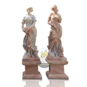 Greek goddess garden statue of the four seasons