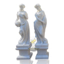 Four Seasons Marble Goddess Sculptures
